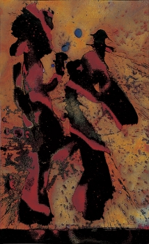 CAVALIER DU SOLEIL, 1999, 77,5 X 47,5 CM